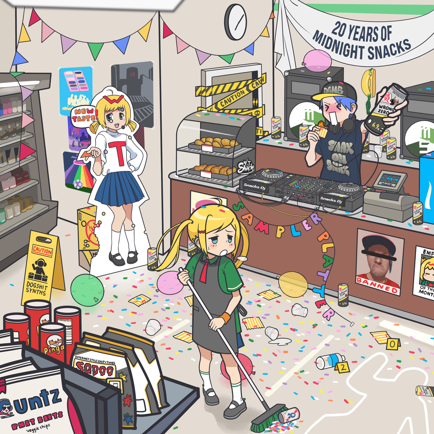 Sampler Platter cover by Beck Attack